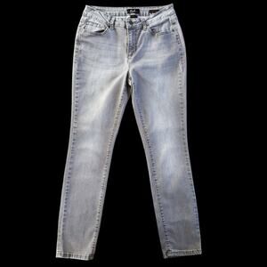 Earl Skinny Gray jeans women's size 8 Light wash Preppy Classicore Cabincore